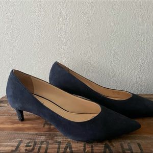 Alex Marie Navy Heels, size 9M